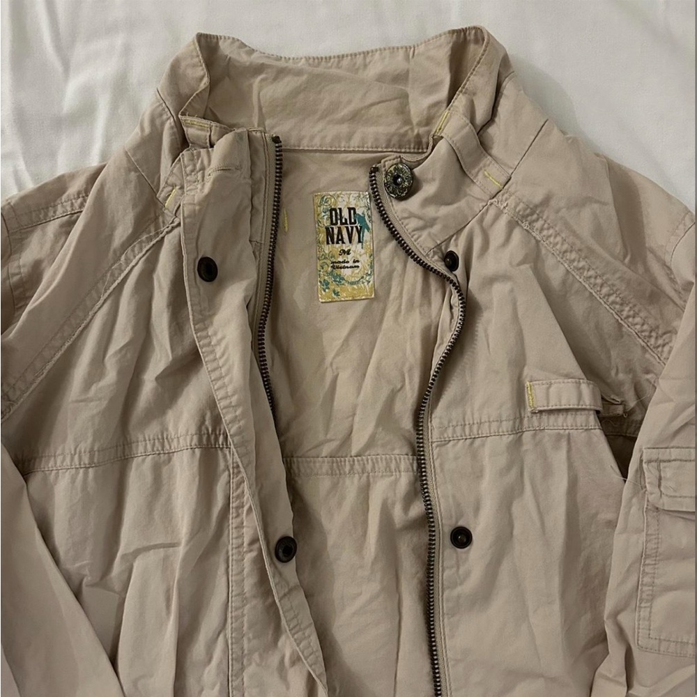 Old Navy Beige Utility Jacket
